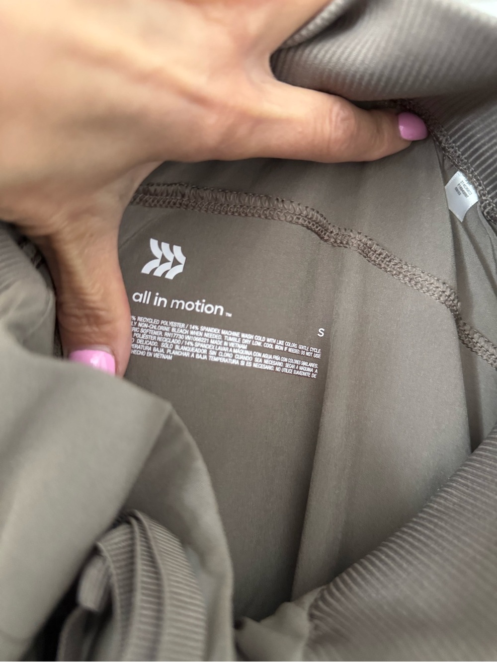 all in motion Active Jogger Pants in Taupe - Picture 6 of 6